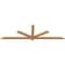 Ekena Millwork Kennewick Timber Gable Bracket, Western Red Cedar, 96"W x 28"H x 1 1/2"D x 3 1/2"F, 7/12 Pitch GBW096X28X0204KEN00SWR - alternate 2